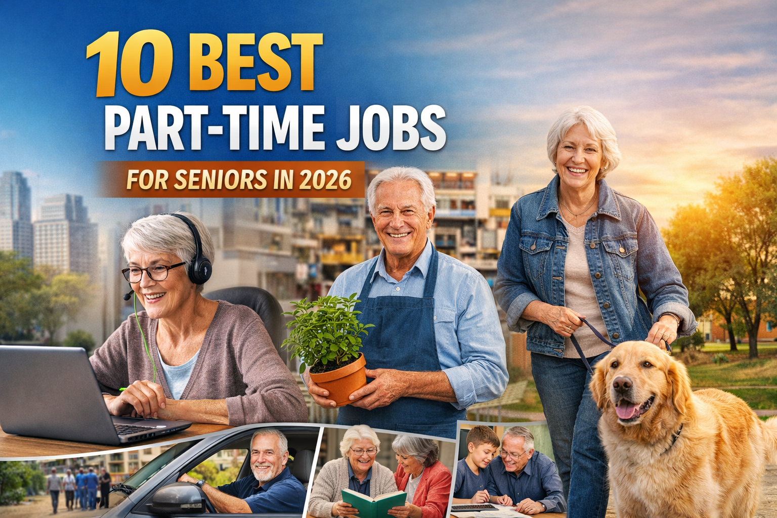 10 Best Part-Time Jobs for Seniors in 2026