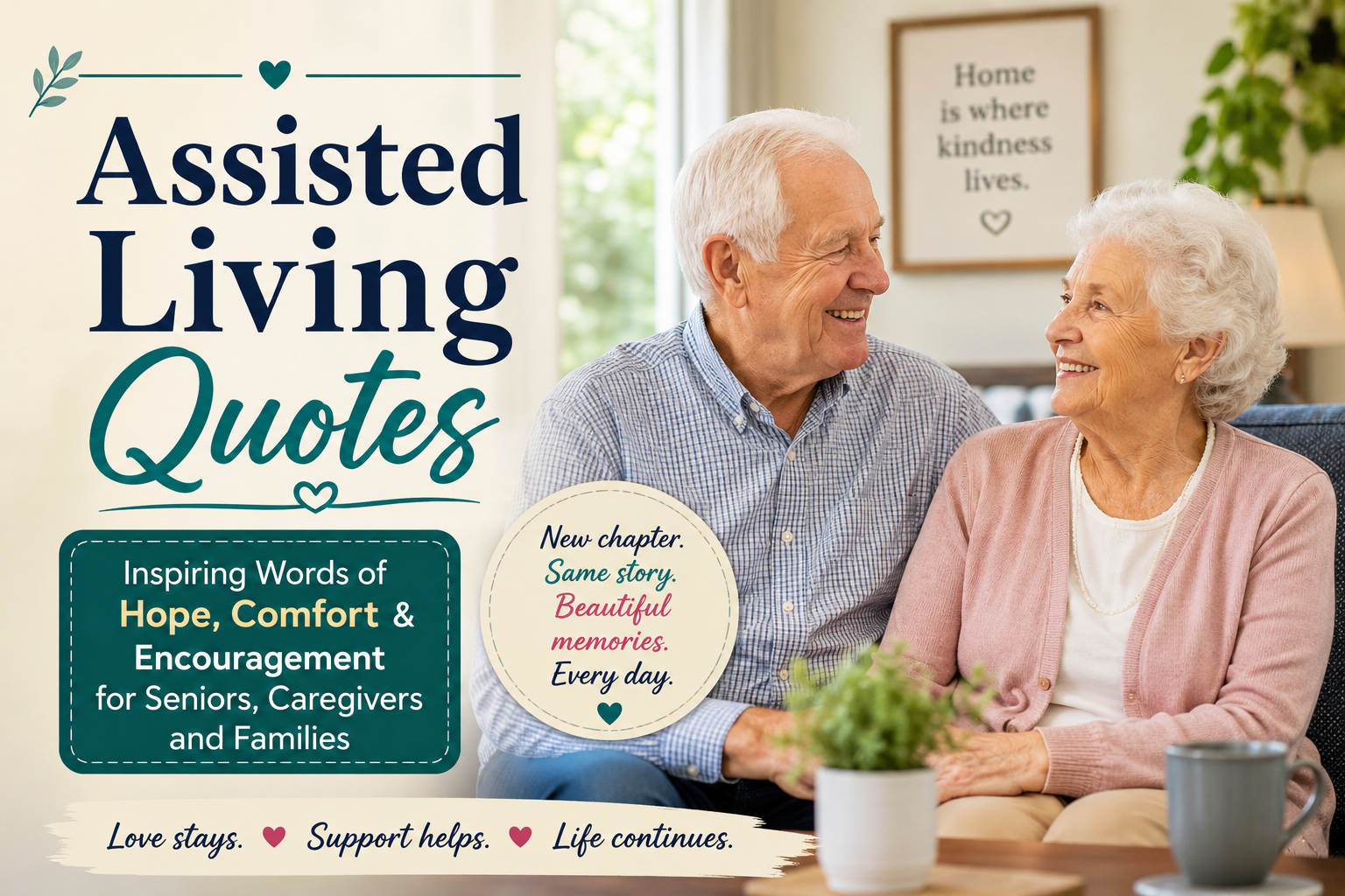Assisted Living Quotes: Inspiring words for seniors, caregivers, and families embracing a new chapter of life