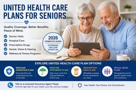 United Health Care plans for seniors comparing Medicare coverage options