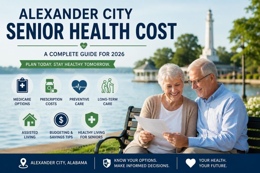 Alexander City Senior Health Cost guide for older adults comparing Medicare, healthcare expenses, and senior care options