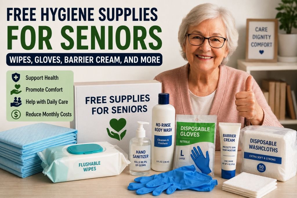 Free Hygiene Supplies for Seniors