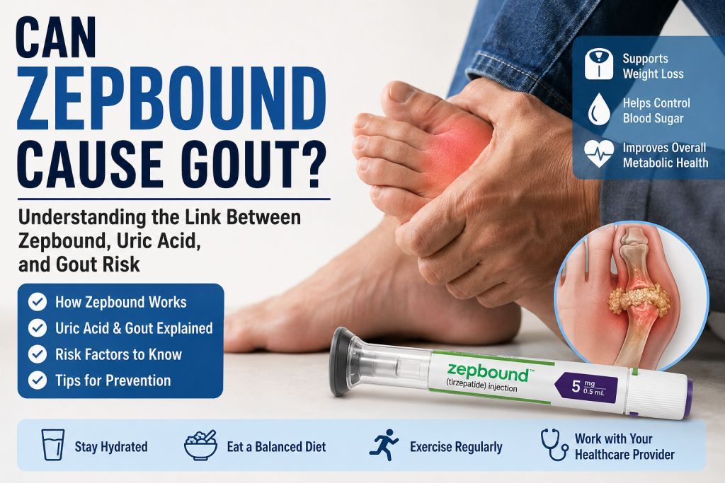 Can Zepbound cause gout? Understanding the link between Zepbound, uric acid, and gout risk