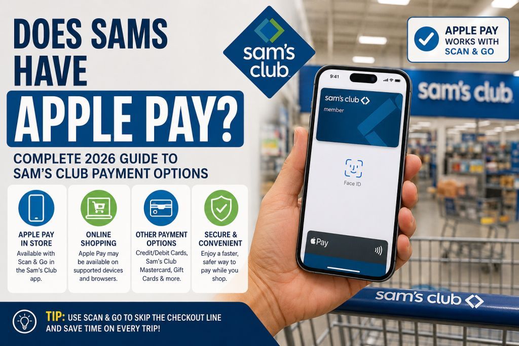 Does Sams Have Apple Pay? Complete 2026 Guide to Sam's Club Payment Options