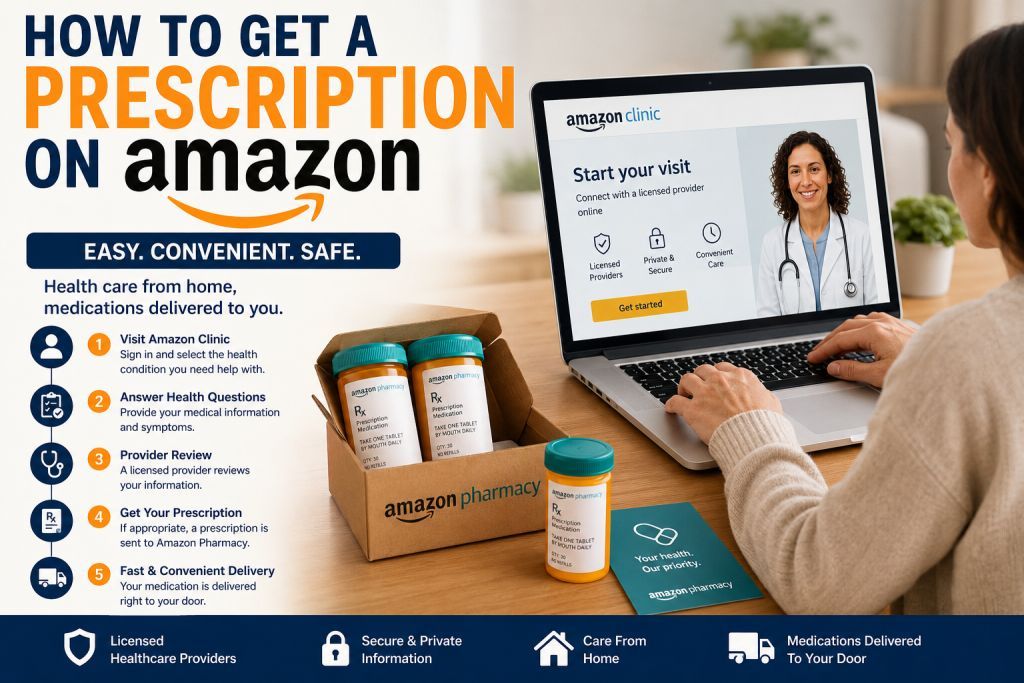 How to get a prescription on Amazon using Amazon Clinic and Amazon Pharmacy