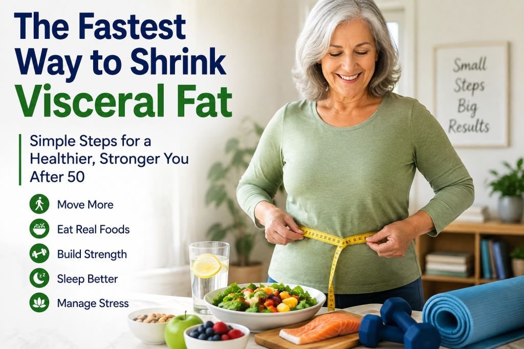 Fastest Way to Shrink Visceral Fat Safely After 50