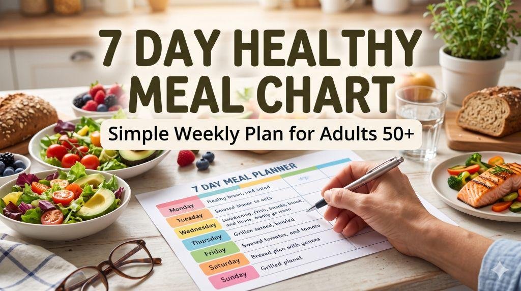 7 day healthy meal chart